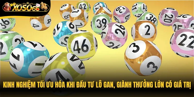 Kinh nghiệm tối ưu hóa khi đầu tư lô gan, giành thưởng lớn có giá trị 